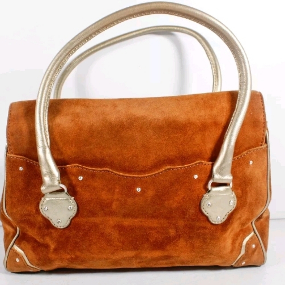 MICHAEL M Kors Suede Brown Gold - Picture 2 of 7